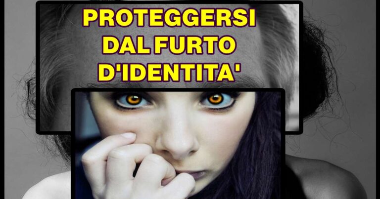 PROTEGGERSI DAL FURTO DIDENTITÀ RISCHI TECNICHE UTILIZZATE DAI