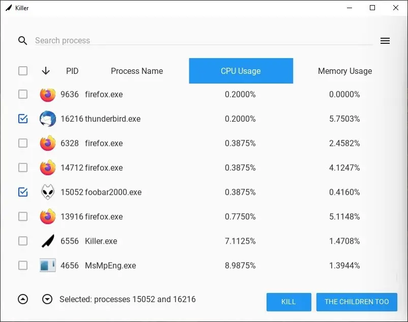 Un nuovo Task Manager open source che ti consente di terminare più attività contemporaneamente