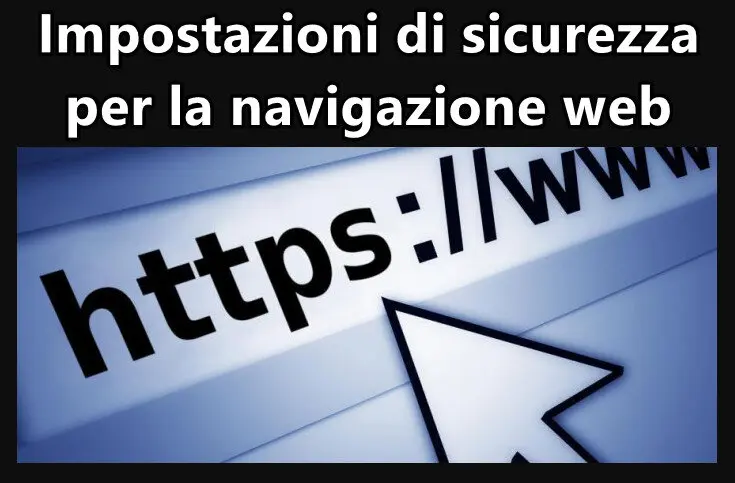 Impostazioni di sicurezza per la navigazione, pulizia dei dati dal tuo browser e protezione della privacy con intelligente gestione dei cookie