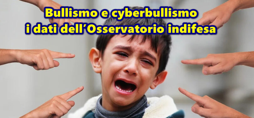 Bullismo e cyberbullismo, i dati dell’Osservatorio indifesa