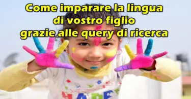 Come imparare la lingua di vostro figlio grazie alle query di ricerca più popolari tra i bambini