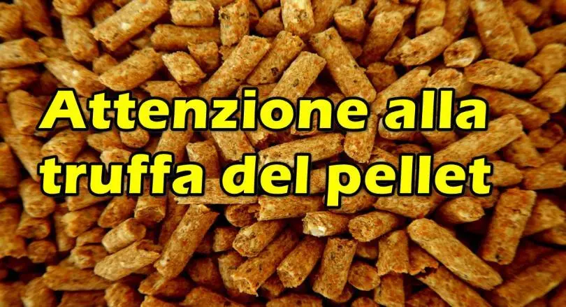 Attenzione alla truffa del pellet