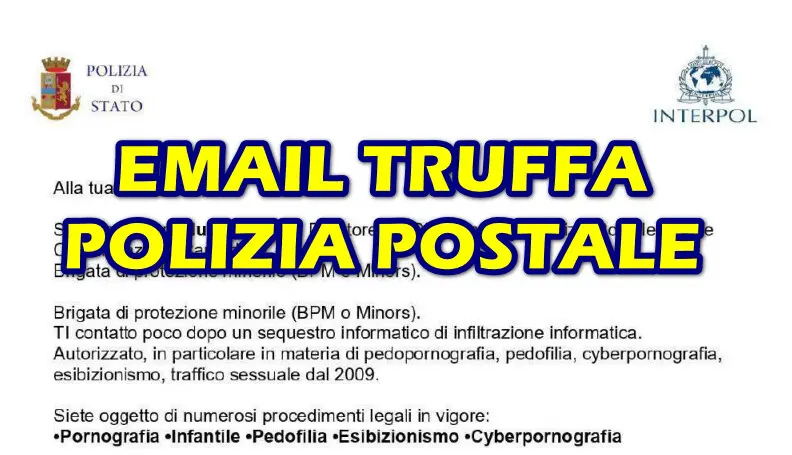 FINTA NOTIFICA DAI CARABINIERI – NUNZIA CIARDI ex Direttore Polizia Postale