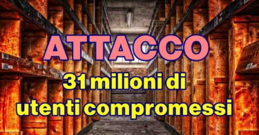 Attacco informatico al Sito Web Archive con 31 milioni di utenti compromessi