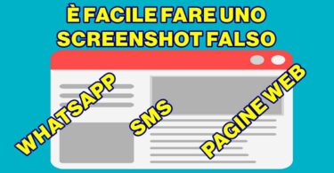 COME È FACILE FARE UNO SCREENSHOT FALSO DI UN MESSAGGIO WHATSAPP, SMS O DI UNA PAGINA WEB