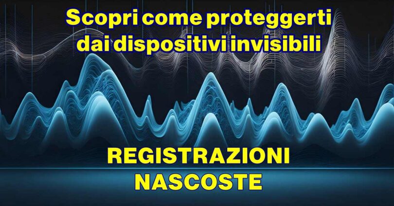 Registrazioni Nascoste: vietato registrare il Coniuge anche in casa – Scopri come proteggerti dai dispositivi invisibili