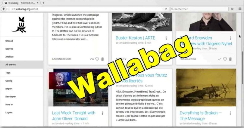 Scopri Wallabag: Il tuo archivio personale per salvare e leggere Articoli Online