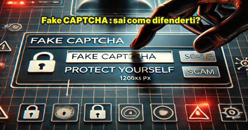 Fake CAPTCHA : sai come difenderti?