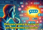 Pensare prima di scrivere un commento sui social: l’arte di commentare con responsabilità