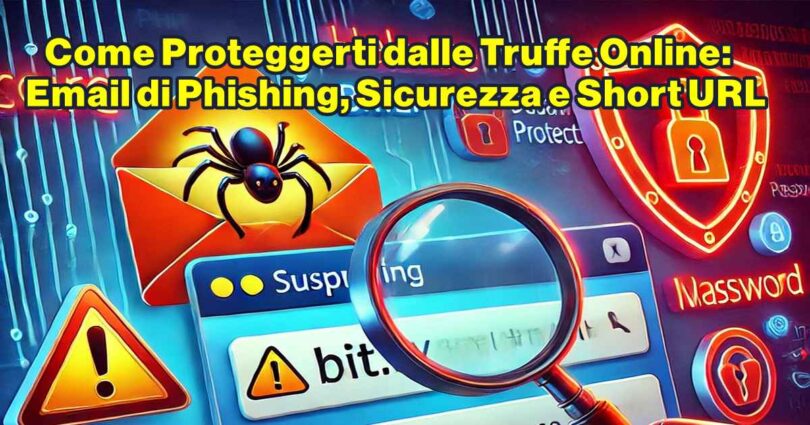 Come Proteggerti dalle Truffe Online: Email di Phishing, Sicurezza e Short URL