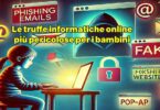 Le truffe informatiche online più pericolose per i bambini