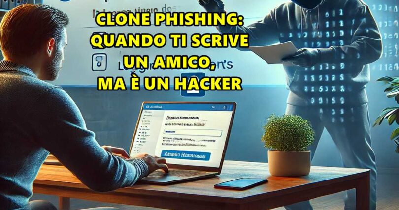 CLONE PHISHING: QUANDO TI SCRIVE UN AMICO, MA È UN HACKER