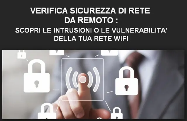 Servizio verifica sicurezza di rete da remoto